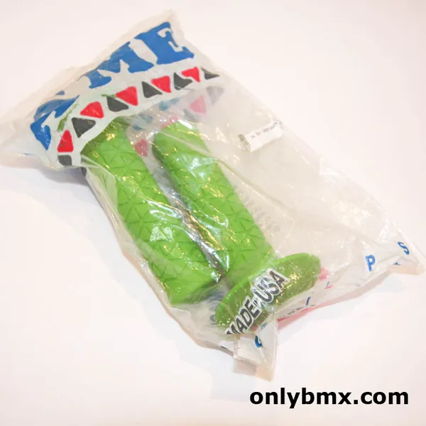 A’ME Tri BMX Grips – Green – NOS