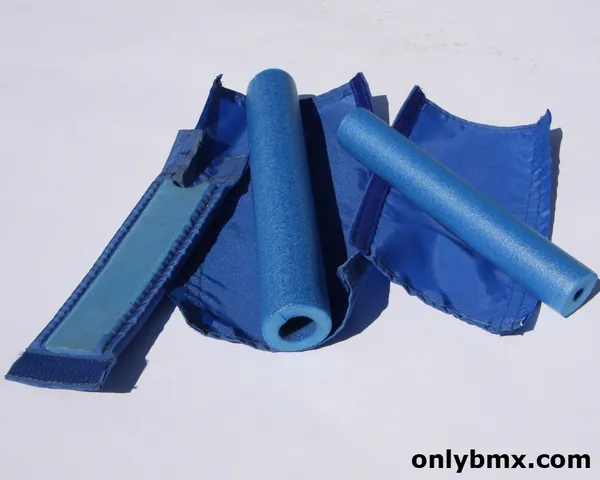 California Lite Blue BMX Pad Set