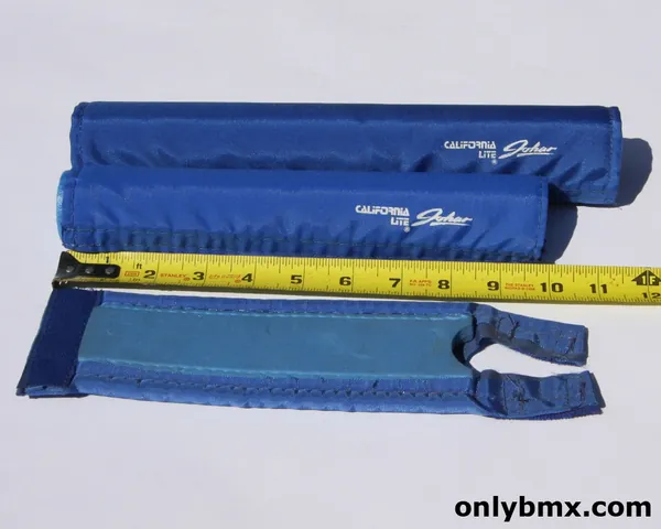 California Lite Blue BMX Pad Set