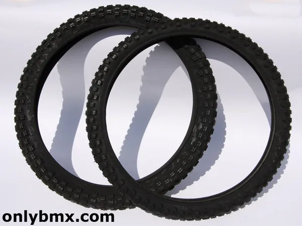 Cheng Shin BMX Knobby Tyres – Black – C183 – New