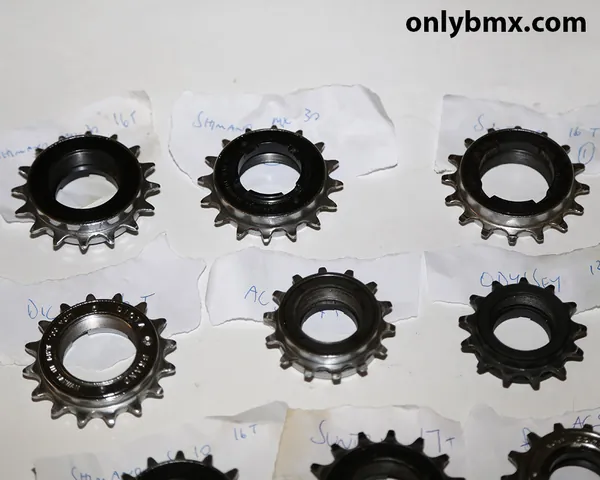 BMX screw on freewheels