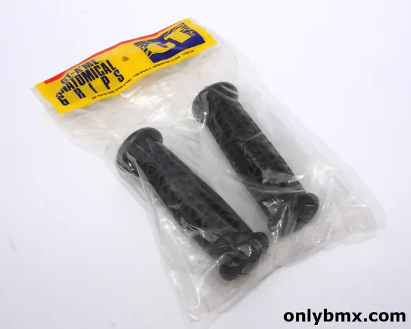 GT A’ME Anatomical BMX Grips – Black – NOS
