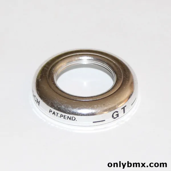 GT BMX Epoch Headset Top Cap – Freestyle – Silver – NOS