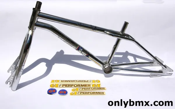 GT BMX Pro Performer BMX Frame Set – Chrome