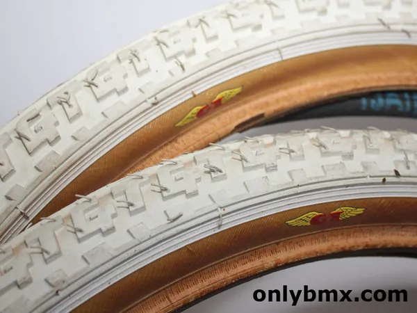 GT BMX Tyres - White