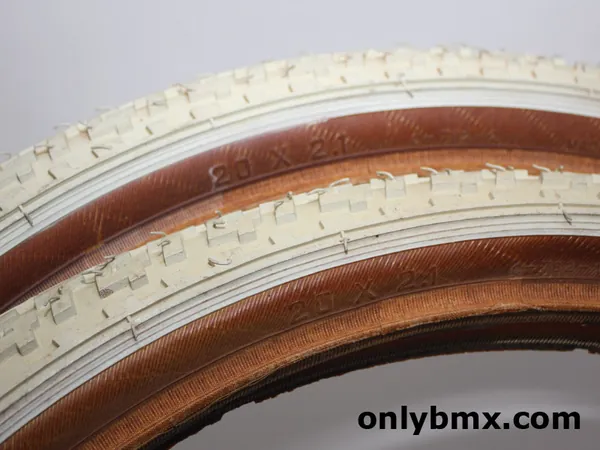 GT BMX Tyres - White