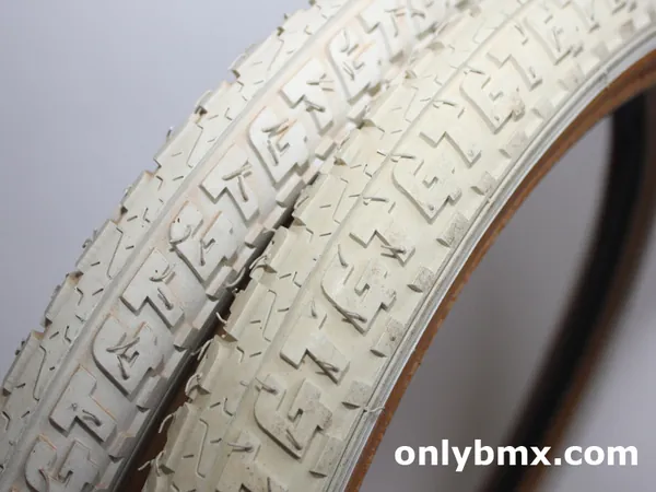 GT BMX Tyres - White
