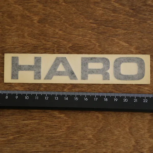 Black Haro Vinyl Cut Decal