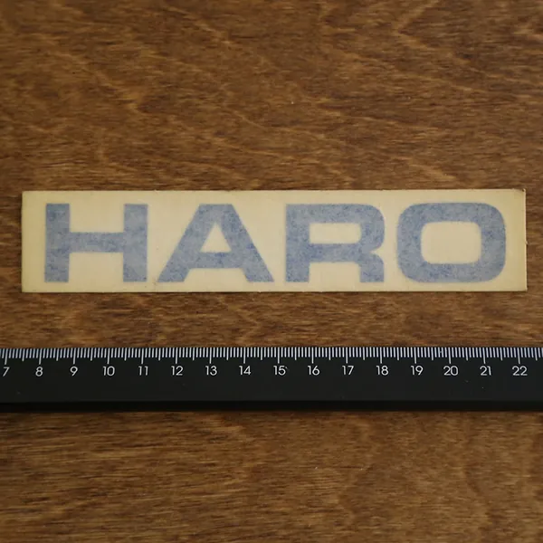 Blue Haro Vinyl Cut Decal