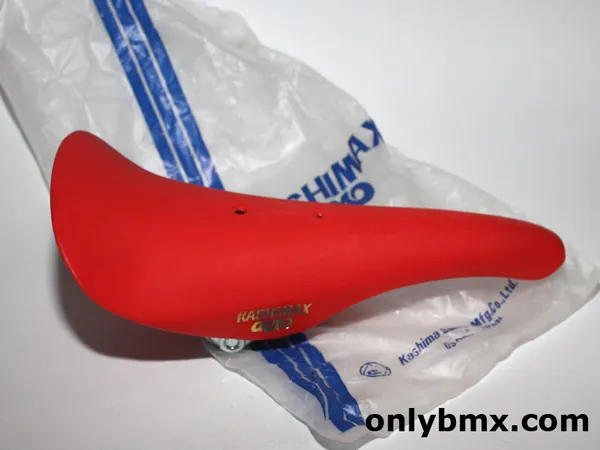 Kashimax Aero BMX Seat – Red – NOS