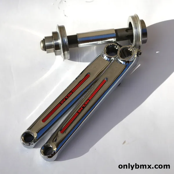 Redline 401 Flight Cranks – Chrome