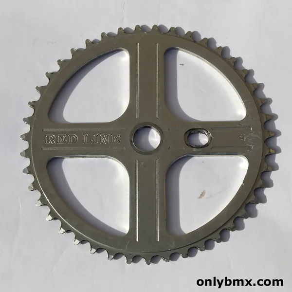 Redline 43 Tooth BMX Sprocket – Bubble Font