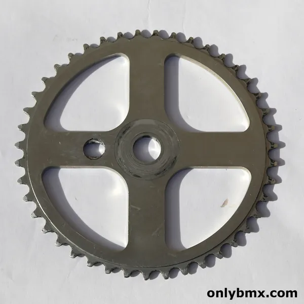 Redline Bubble Font 43t Sprocket
