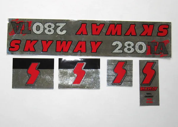 Skyway 280TA BMX Decal Set – NOS