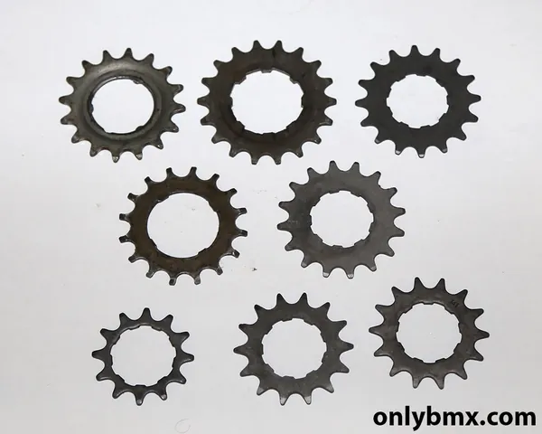 8 Rear BMX Sprockets For Cassette Hubs