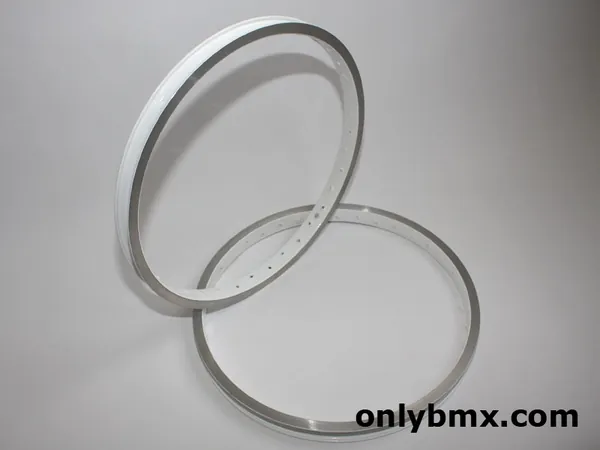 Ukai 20″ BMX rims – White/Silver