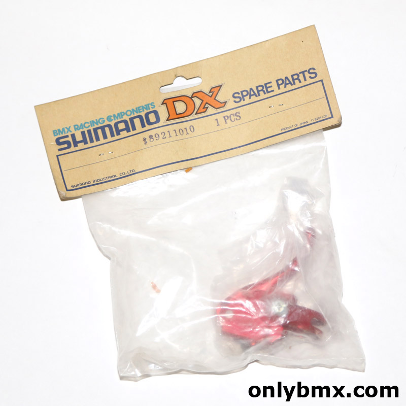 NOS Shimano DX brake lever for sale - New red, left BMX lever